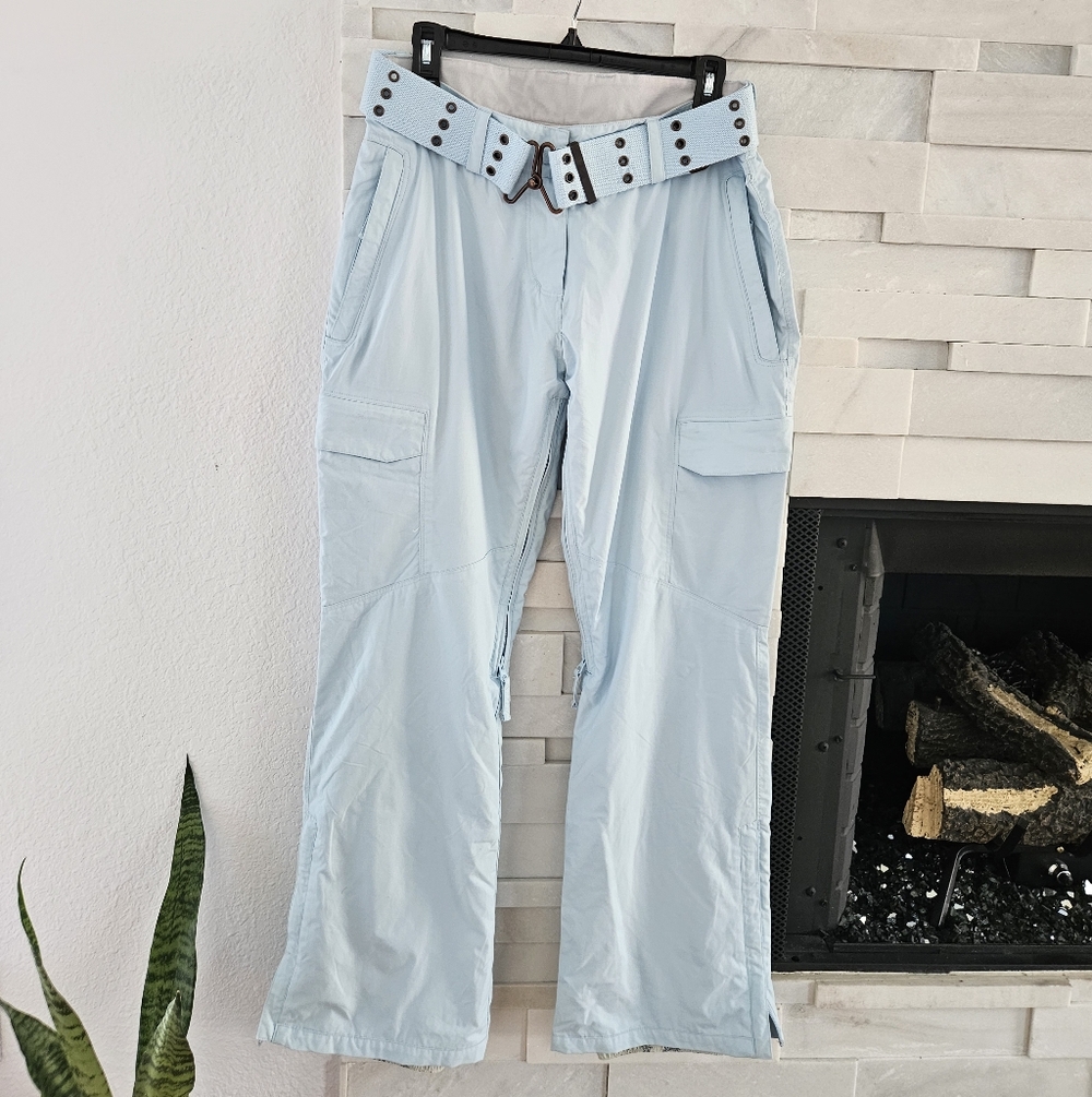 Powder Room Baby blue ski pants Size MEDIUM